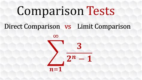 limit comparison test hard questions|Comparison Tests: Direct vs. Limit Study Guide .